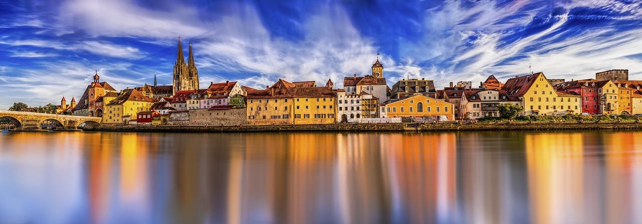 Romantic Danube background