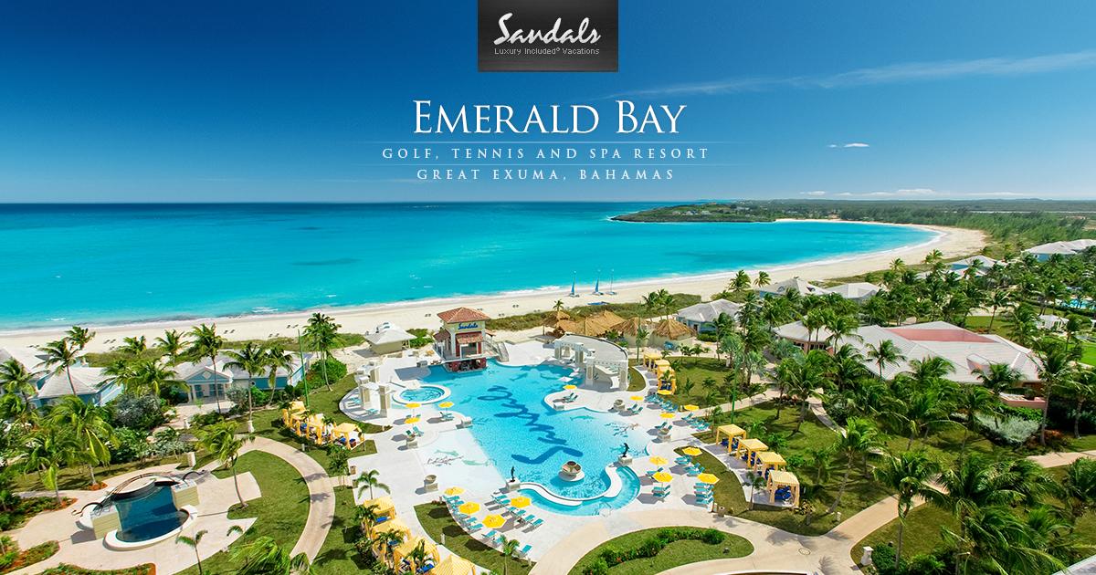 Sandals Emerald Bay Winter Escape 2022 - background banner